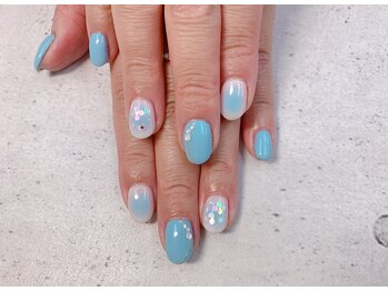 ネイル ビューティーマジック 葛西本店/チークフラワーネイル