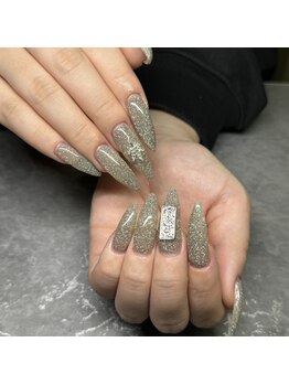 ジェルネイル/長さだし/立川