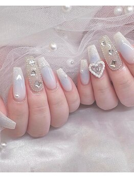 ティーアンドビー ネイルスタジオ(T&B NAIL STUDIO)/トレンドワンホンちゅるんネイル