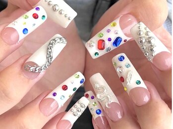 ワイワイ(yy)/フレンチキラキラデザイン^_^