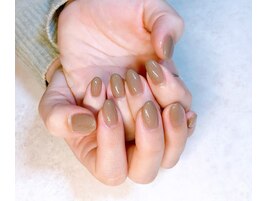 ワンカラーネイル♪