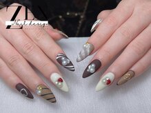ゼン ネイル デザイン 池袋(ZEN NAIL DESIGN)/* 長 さだしやり放題×つけ放題