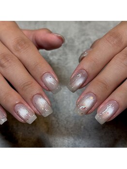 エクラ(Eclat)の写真/【仙台/本町】1級ネイリスト施術の自店フィルイン美フォルム♪縦長美爪へ◎