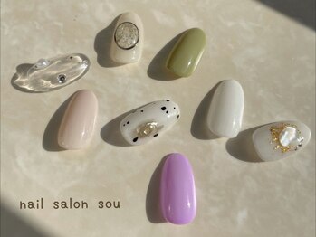 ネイルサロン ソウ 京橋店(Nail Salon Sou)/ニュアンスネイル