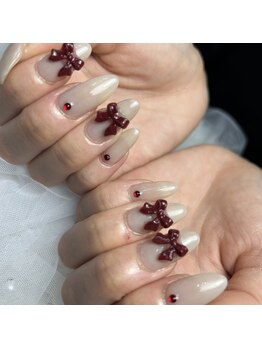 グロウネイル(Glow.Nail)/クリスマスネイル