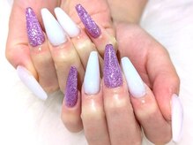 ネイルサロン グレイス(Grace)/【ＧＡＬ】ラメスカルプ/学割U24