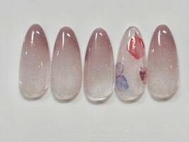 オフィスシンプルネイル