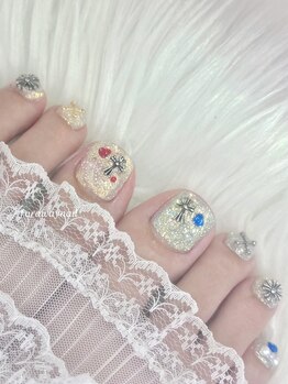 ファラウェイネイル(Faraway nail)/まだまだフット人気です☆