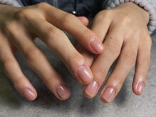 オムネイル 渋谷(HOMME NAIL)/クリアジェル ¥4.400
