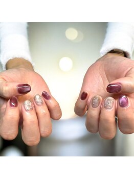 アヤネイルズ アンド アイラッシュ 綱島店(AYA NAILZ.&Eyelash)/春トレンドアートコース♪