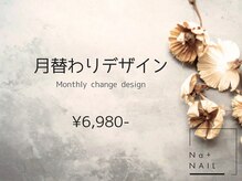 エヌエープラスネイル 葛西本店(Na+nail)/定額月替わりデザイン