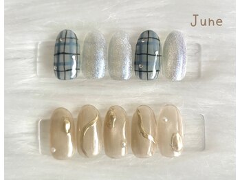 ナイスデイ(Niceday!)/ネイリスト平田 6月デザイン