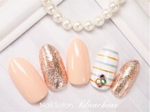 ネイルサロン ブランシュール(Nail Salon Blancheur)/ゴールドラインネイル