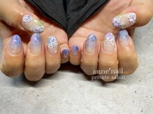 アンネイル(anne nail)/紫陽花