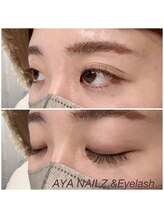 アヤネイルズ アンド アイラッシュ(AYA NAILZ.＆Eyelash)/カラーラッシュ60mins付け放題