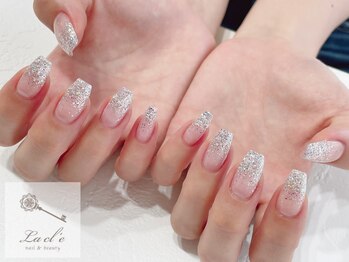 ラクレ 博多店(Lacl'e)/こだわりのラメグラデーション*