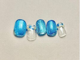 押し花ネイル
