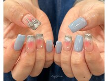 ネイルサロン ティフィン(tiffin)/～チーク×マググラデ～