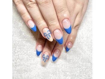 ラミュウ 国立(LA.MIU)/フレンチリボンネイル