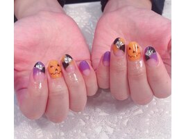 ハロウィンネイル