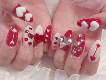 ミイネイル(Me nail)/#バレンタインネイル