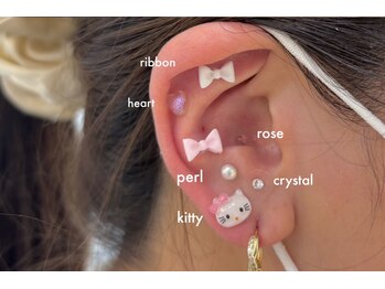 恵比寿ミリ(mm)/耳つぼジュエリー