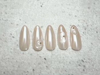 ユヅメ 銀座店(YUZUME)/《hand》定額シンプルネイル