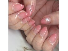 キューセブン ネイルラウンジ イオンモール高崎店(Q7 Nail Lounge)の雰囲気（シンプルデザイン・オフィスデザイン多数ご用意◎）