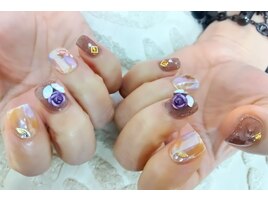 秋ネイル～ゴージャス～