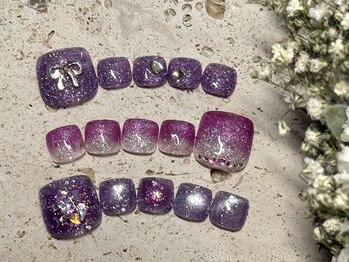 アメリ ネイル(Ameri nail)/定額フットネイル￥8800