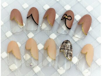 デザインハートフレンチ♪￥5700