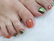 クレール(claire)/フット定額トレンドアート¥6600