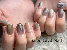 冬×ニュアンスネイル