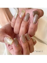 エムズネイル 高木店/秋ネイル