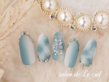 サロン ドゥ ル シエル(salon de Le ciel)/タイダイ*大理石nail
