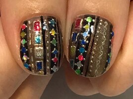 8.ジュエリーアートネイル