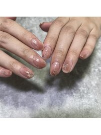 ピンク奥行きニュアンス