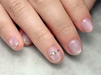 ブリスフルハピネス(Blissful happiness)/シンプルリングネイル