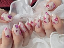ミイネイル(Me nail)/#ハートミラーネイル
