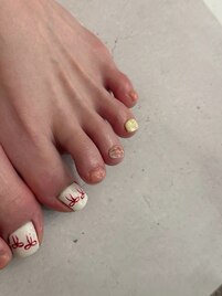 ◇フットでリボンデザイン◇