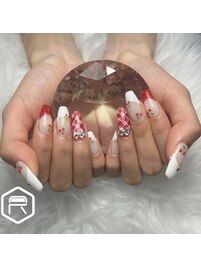 さくらんぼネイル