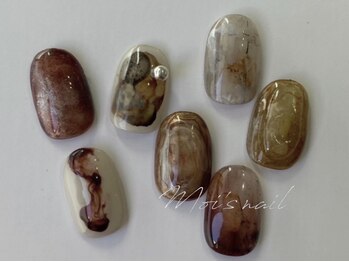 モワズネイル(moi's nail AS ONE IS)の写真/《付替えオフ無料メニュー有★》丁寧なケア&高技術でモチの良さ◎お得なクーポンご用意♪小倉駅徒歩3分◇