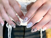 シオネイルサロン 下北沢2号店(sio.nailsalon)/パーツ込おまかせコース(90min)