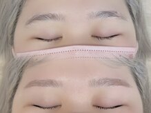 オリナ(Olina)/アイブロウとパーマ同時施術♪