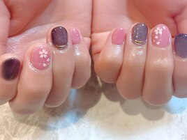春におすすめ♪さくらネイル
