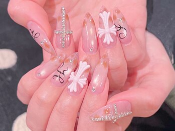 ラッキーネイル(lucky nail)/クロスデザイン