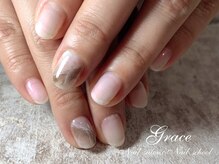 ネイルサロンアンドネイルスクール グレース(Nail salon & Nail school Grace)/シックなニュアンスネイル