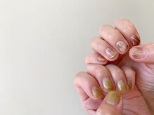 タクミ カルム TAKUMI CALME/ブラウンとピスタチオ