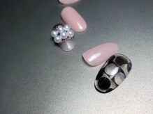 オーラリー ネイル アート メゾン(ORRERY nail art maison)/ハンド / パールビジュー