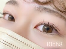 ネイルアンドまつげエクステ リッチエイト 原宿店(Rich8)/韓国アイドル風束感まつげパーマ